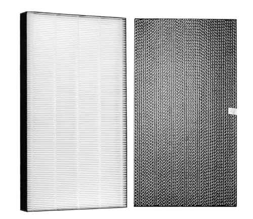 FETION 集塵フィルター KAFP078A4 / 脱臭フィルター 2074191/2335865 ダイキンと取付互換性のあるフィルター 2点セット 空気清浄機用交換フィルター 互換フィルター